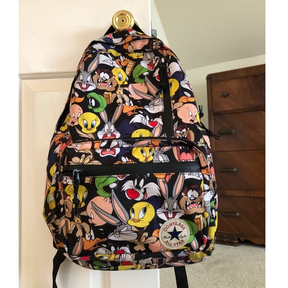 converse looney tunes backpack